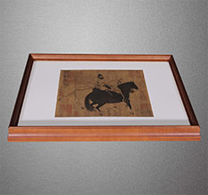 阳朔书画装裱配框服务案例